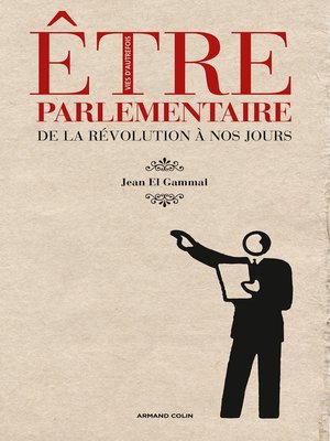 cover image of Être parlementaire